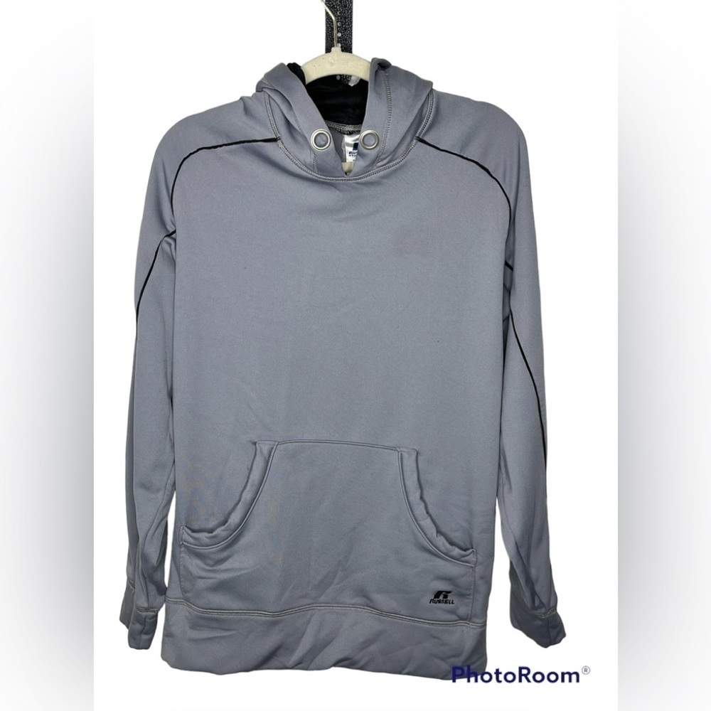 Russell Athletic Fleece Lined Hoodie Jacket Size Small